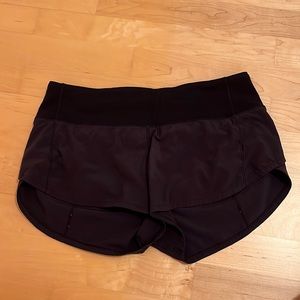 Lululemon black athletic shorts